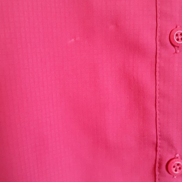 Columbia Pink Omni Shade Short Sleeve Shirt - Picture 14 of 14